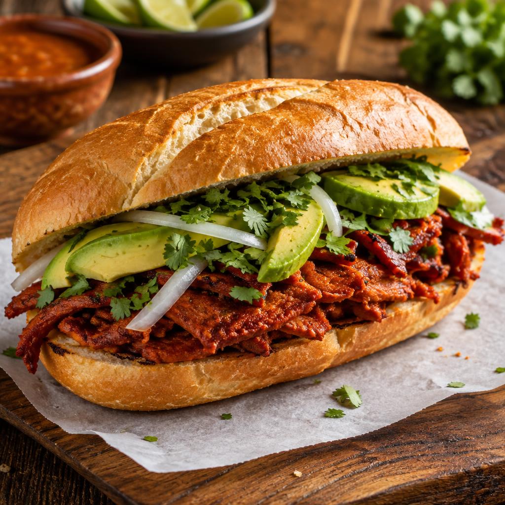 Torta de lomo adobado